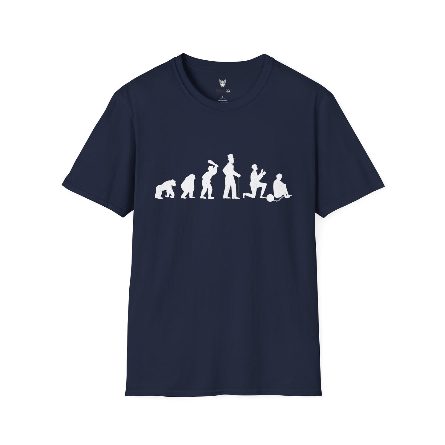 Evolution of a Groom Unisex Softstyle T-Shirt - Perfect for Bachelor Parties and Casual Wear