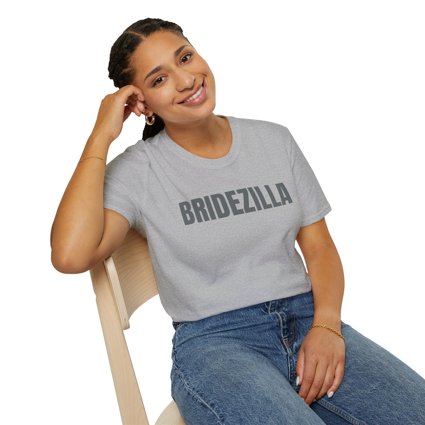 Bridezilla Unisex Softstyle T-Shirt - Perfect for Bachelorette Parties and Bridal Showers