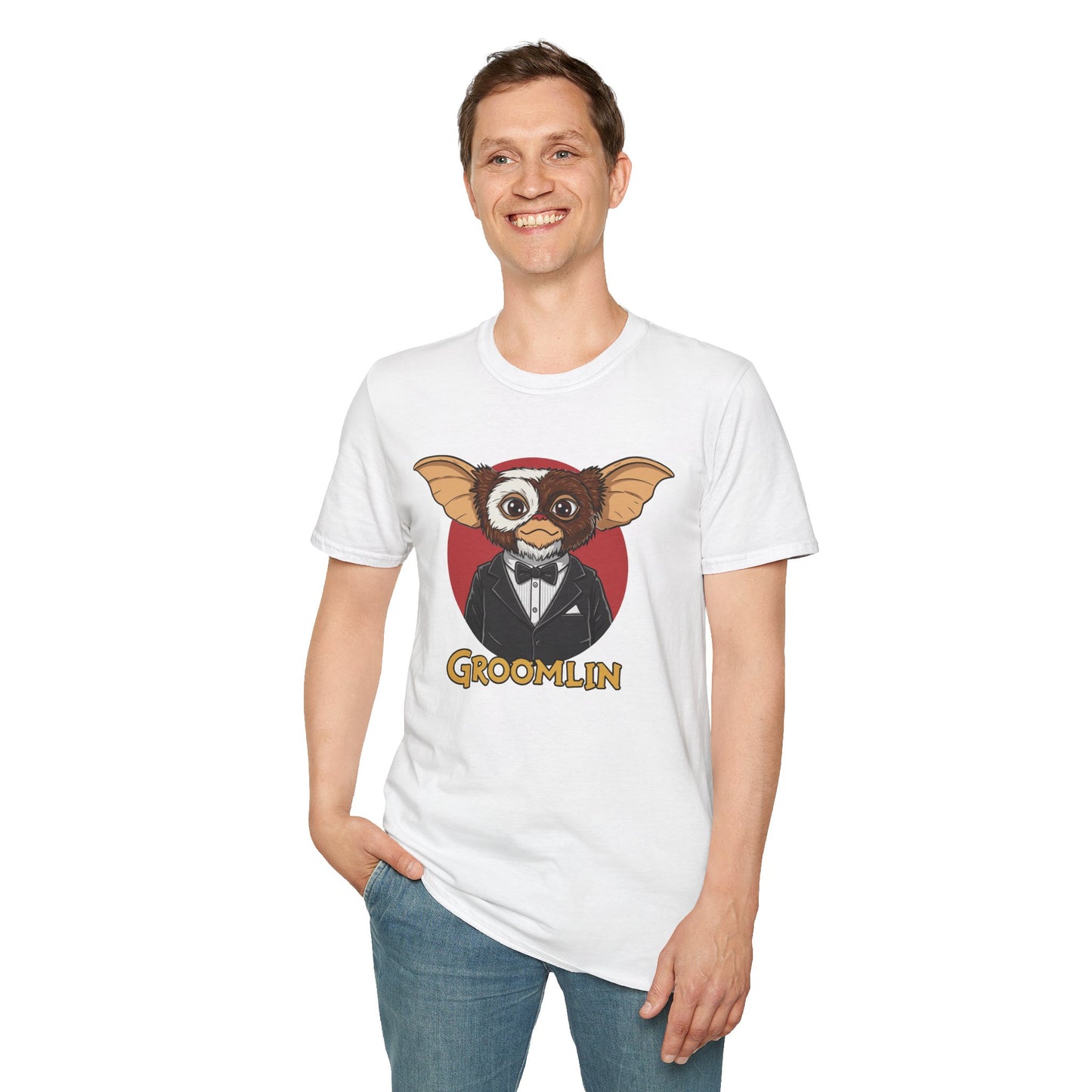 Groomlin Unisex Softstyle T-Shirt - Perfect for Bachelor Parties and Bucks Nights