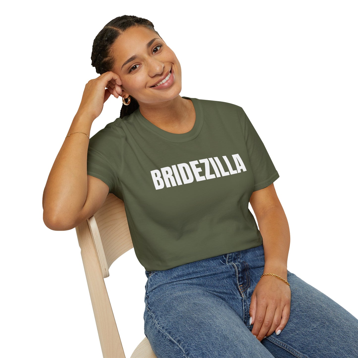 Bridezilla Unisex Softstyle T-Shirt - Perfect for Bachelorette Parties and Bridal Showers