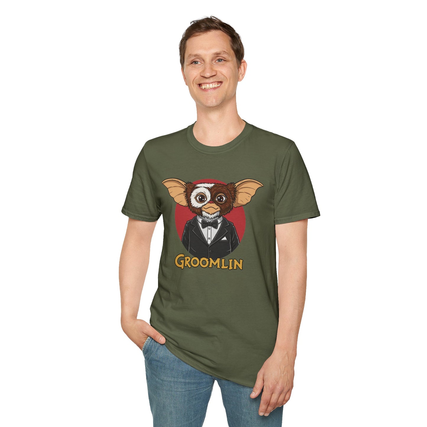 Groomlin Unisex Softstyle T-Shirt - Perfect for Bachelor Parties and Bucks Nights