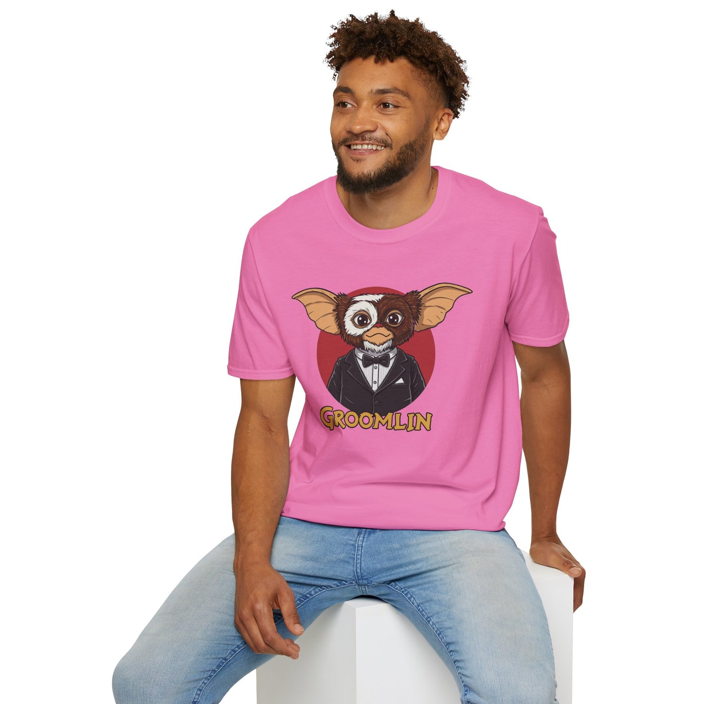 Groomlin Unisex Softstyle T-Shirt - Perfect for Bachelor Parties and Bucks Nights