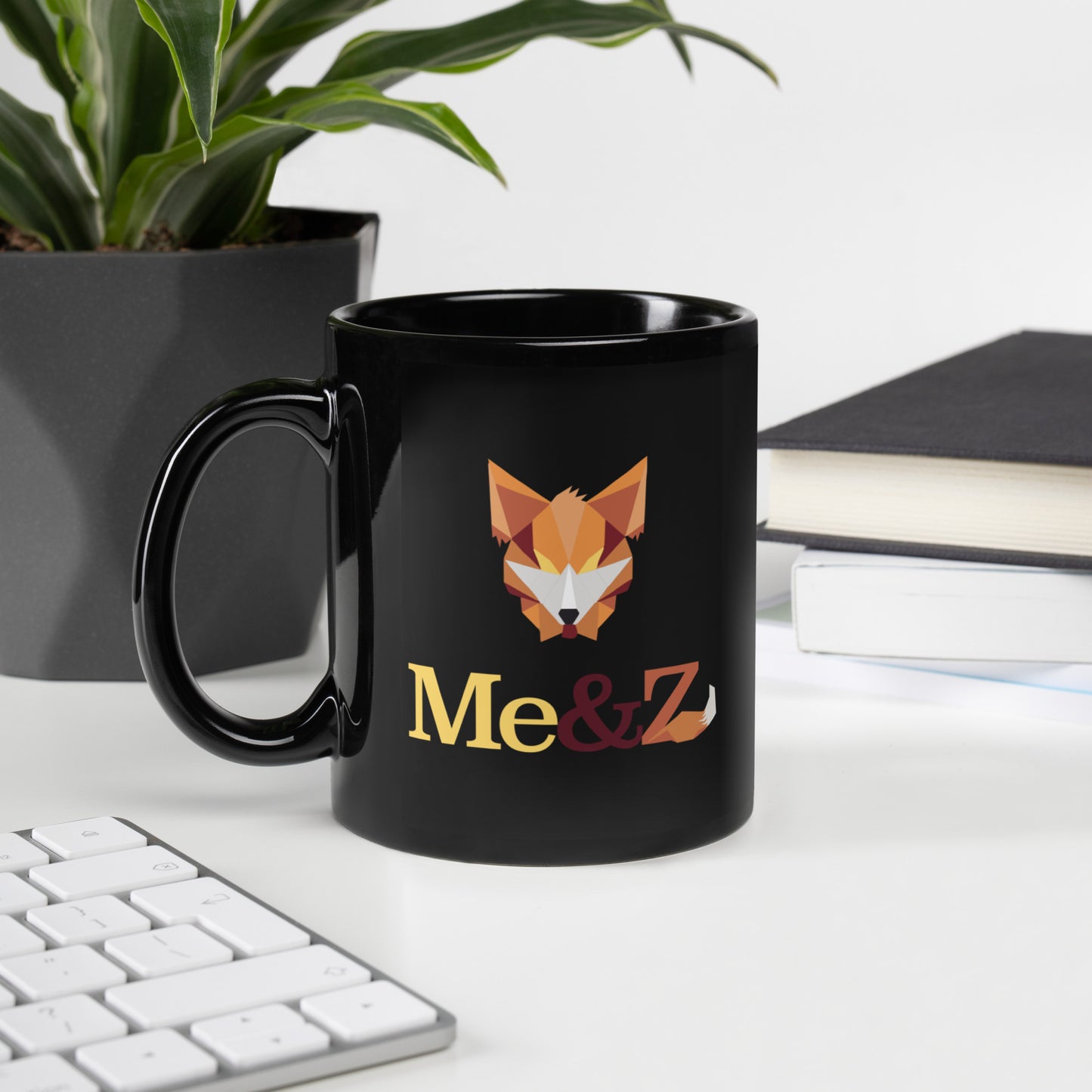 Black Glossy Mug