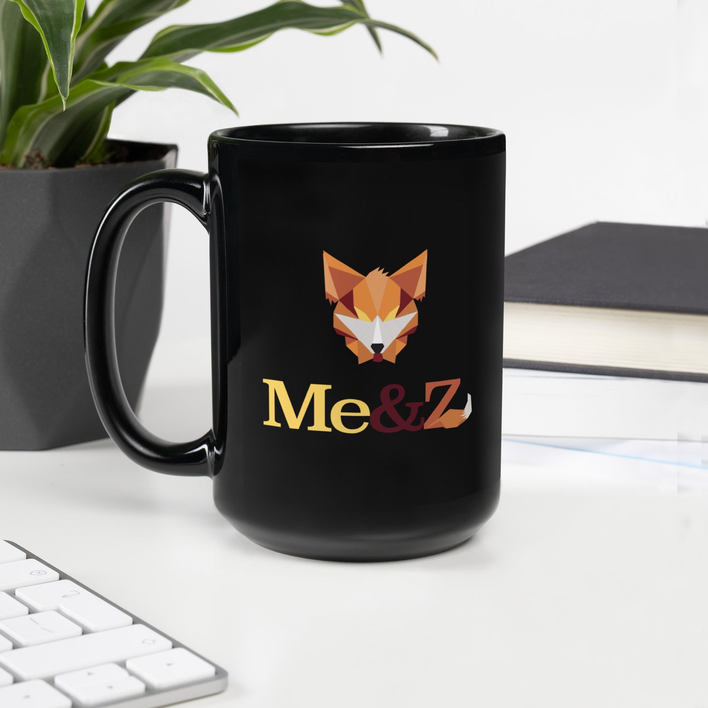 Black Glossy Mug