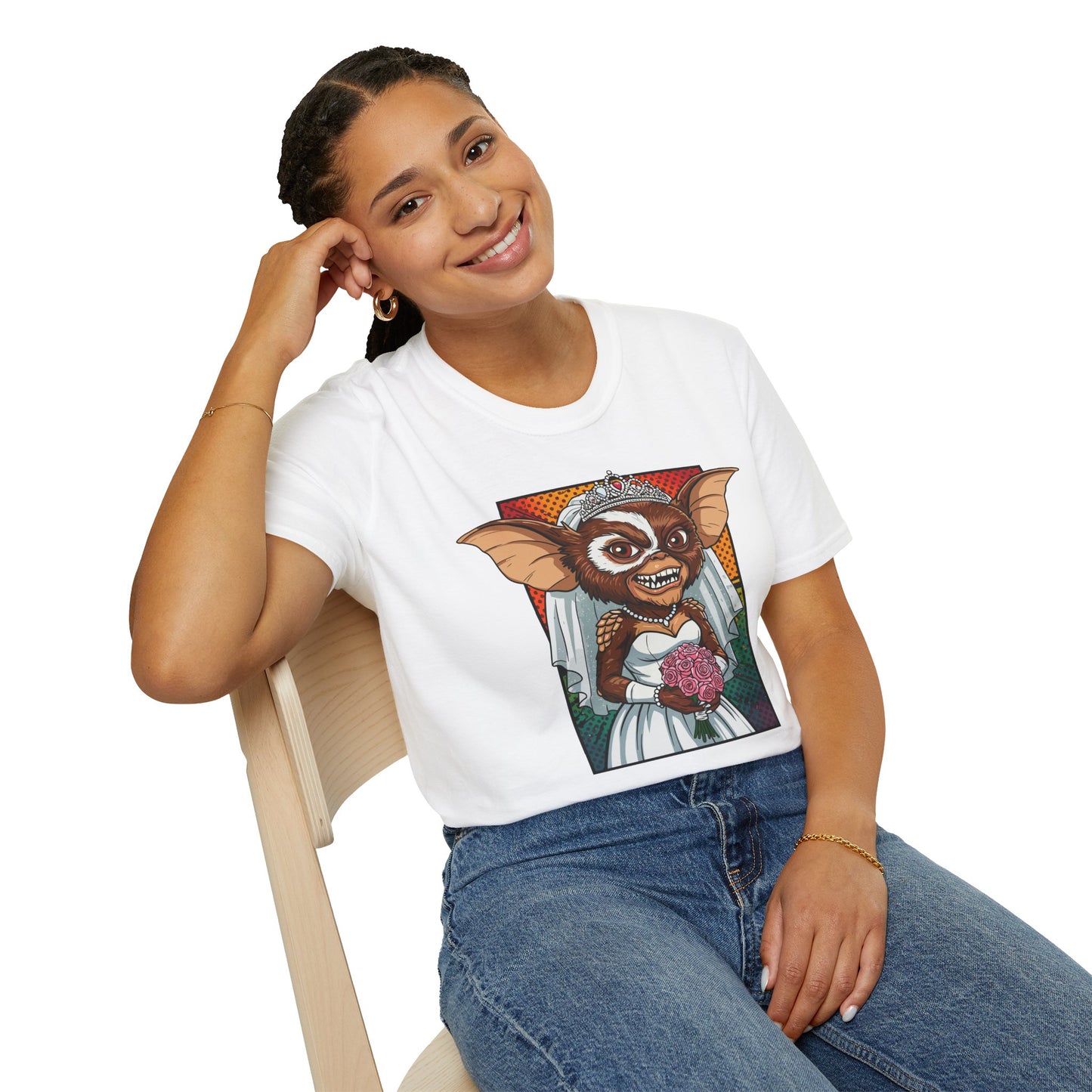 Bridezilla Gremlin Unisex Softstyle T-Shirt - Perfect for Bachelorette Parties and Bridal Showers
