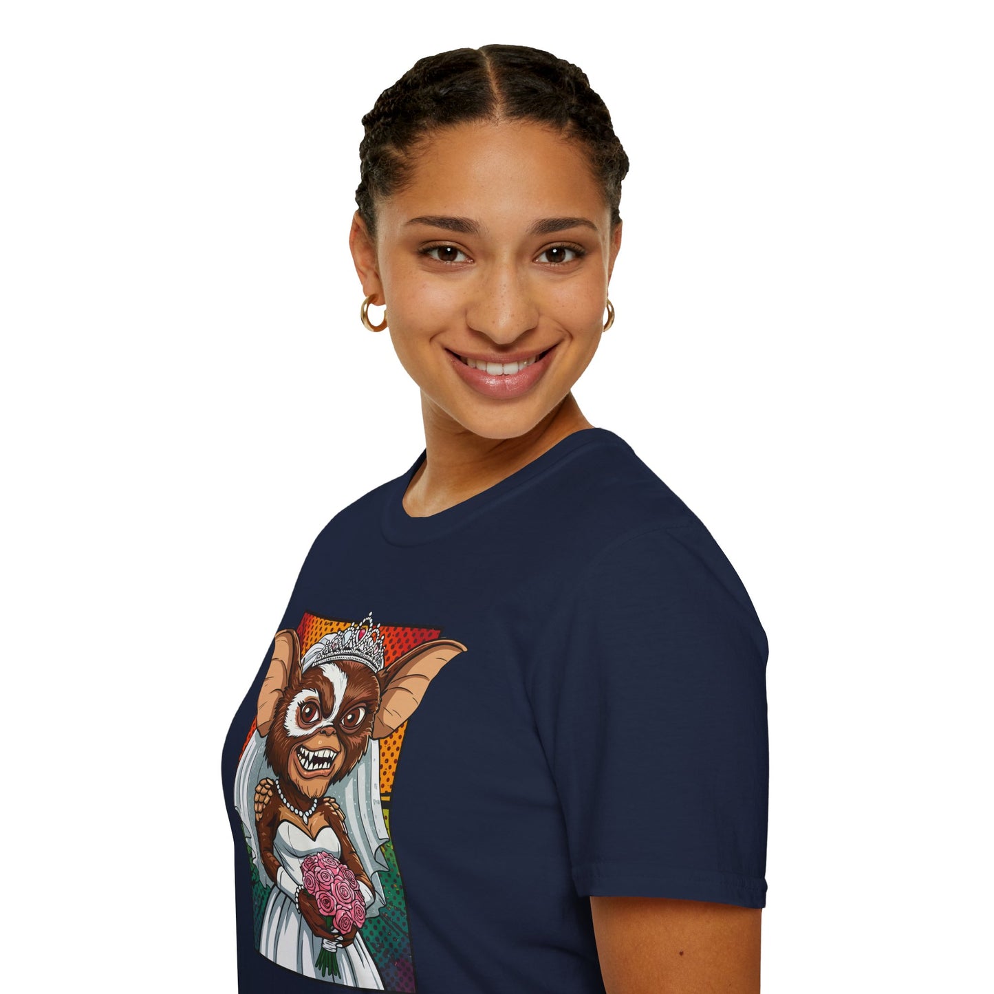 Bridezilla Gremlin Unisex Softstyle T-Shirt - Perfect for Bachelorette Parties and Bridal Showers