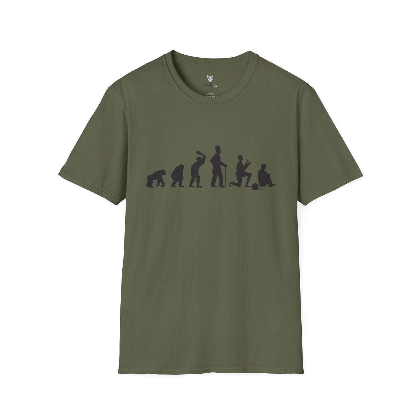 Evolution of a Groom Unisex Softstyle T-Shirt - Perfect for Bachelor Parties and Casual Wear