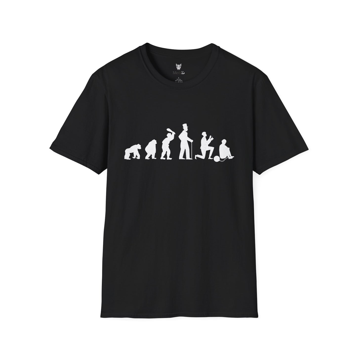 Evolution of a Groom Unisex Softstyle T-Shirt - Perfect for Bachelor Parties and Casual Wear