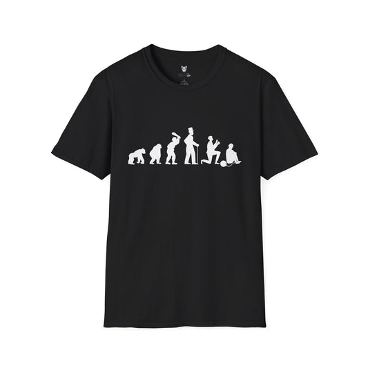 Evolution of a Groom Unisex Softstyle T-Shirt - Perfect for Bachelor Parties and Casual Wear