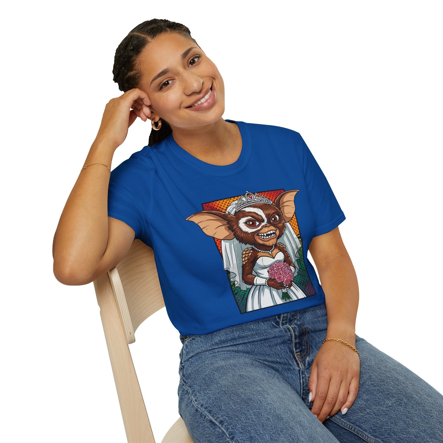 Bridezilla Gremlin Unisex Softstyle T-Shirt - Perfect for Bachelorette Parties and Bridal Showers