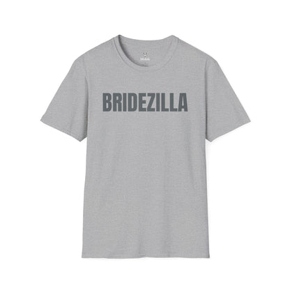 Bridezilla Unisex Softstyle T-Shirt - Perfect for Bachelorette Parties and Bridal Showers