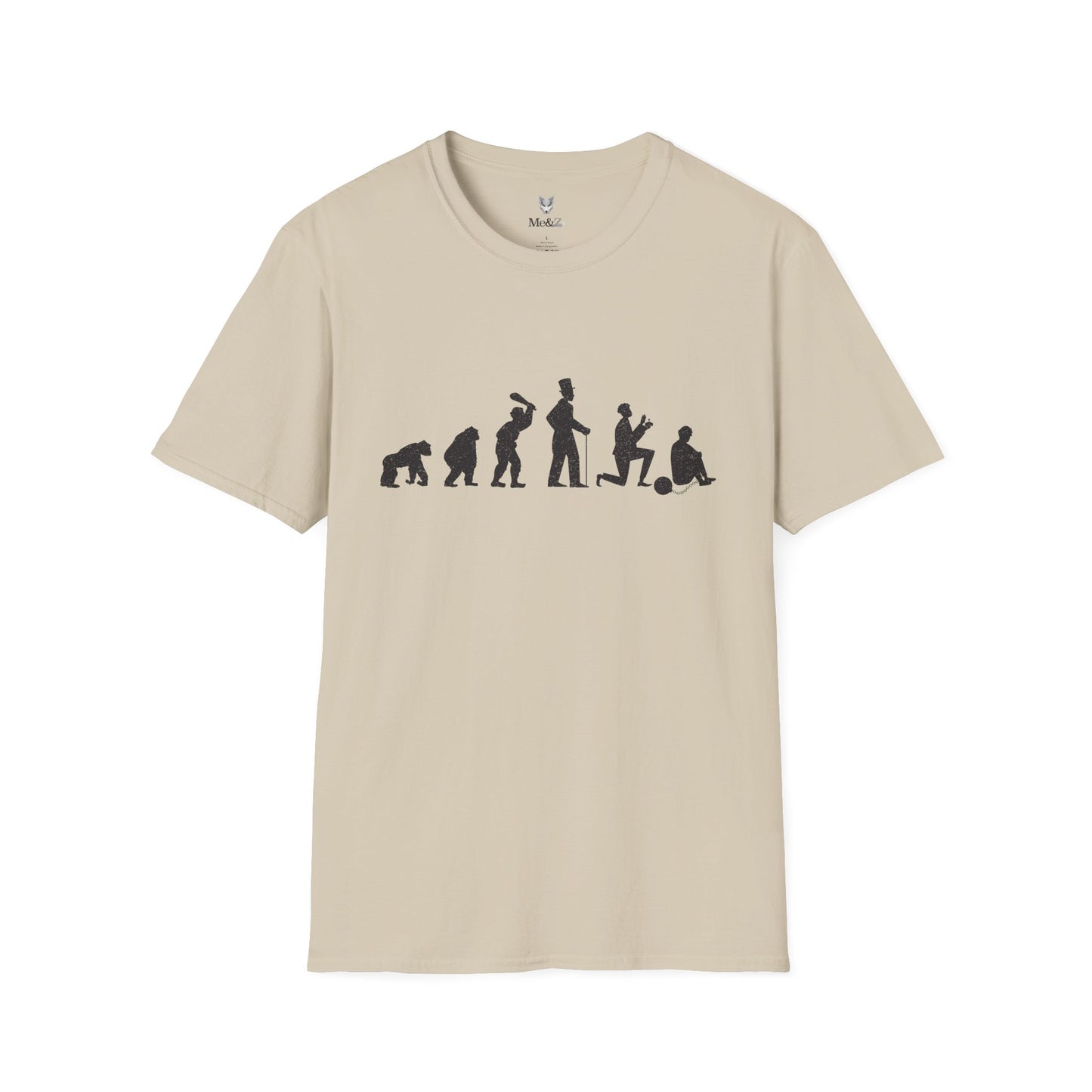 Evolution of a Groom Unisex Softstyle T-Shirt - Perfect for Bachelor Parties and Casual Wear
