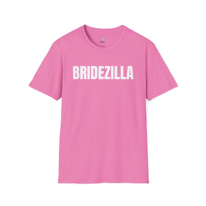Bridezilla Unisex Softstyle T-Shirt - Perfect for Bachelorette Parties and Bridal Showers
