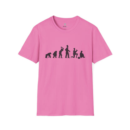 Evolution of a Groom Unisex Softstyle T-Shirt - Perfect for Bachelor Parties and Casual Wear
