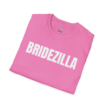Bridezilla Unisex Softstyle T-Shirt - Perfect for Bachelorette Parties and Bridal Showers