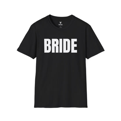 Bride Unisex Softstyle T-Shirt - Perfect for Bachelorette Parties and Bridal Showers