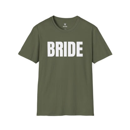 Bride Unisex Softstyle T-Shirt - Perfect for Bachelorette Parties and Bridal Showers