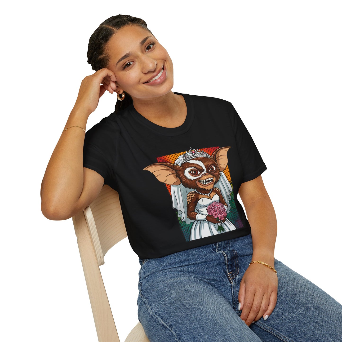 Bridezilla Gremlin Unisex Softstyle T-Shirt - Perfect for Bachelorette Parties and Bridal Showers