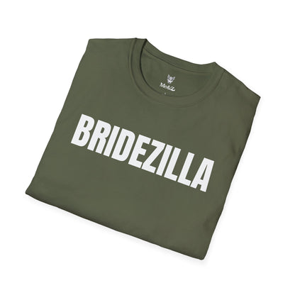 Bridezilla Unisex Softstyle T-Shirt - Perfect for Bachelorette Parties and Bridal Showers