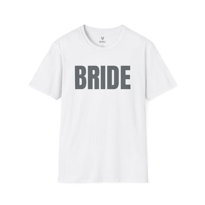 Bride Unisex Softstyle T-Shirt - Perfect for Bachelorette Parties and Bridal Showers