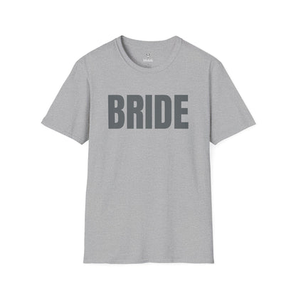 Bride Unisex Softstyle T-Shirt - Perfect for Bachelorette Parties and Bridal Showers