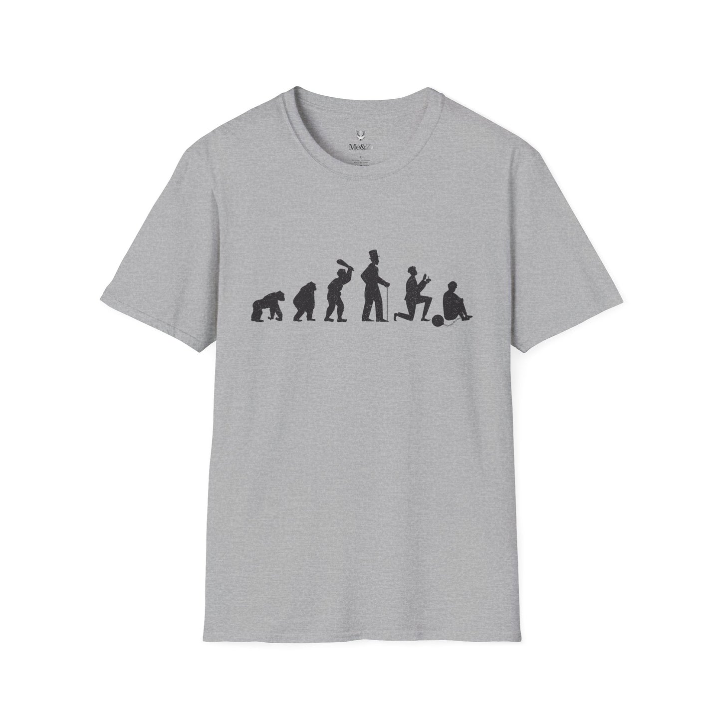 Evolution of a Groom Unisex Softstyle T-Shirt - Perfect for Bachelor Parties and Casual Wear